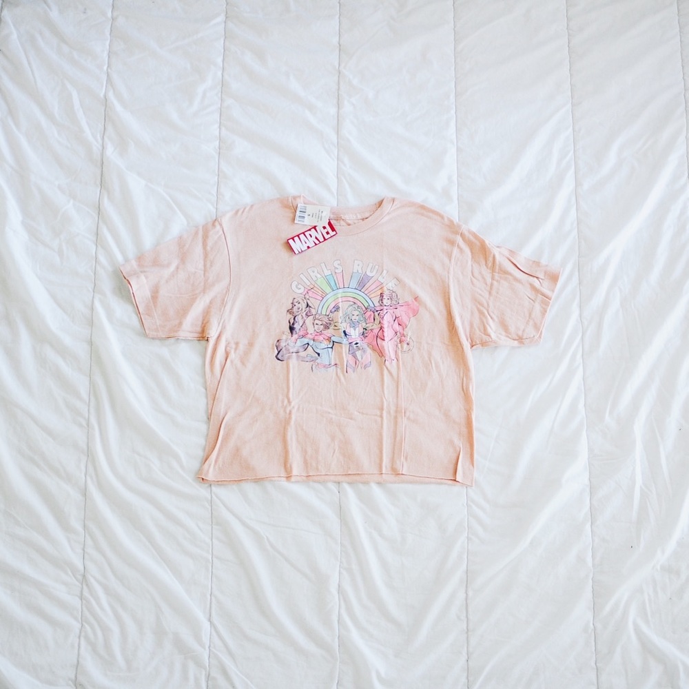 Marvel Women’s Girl’s Rule Tee Shirt